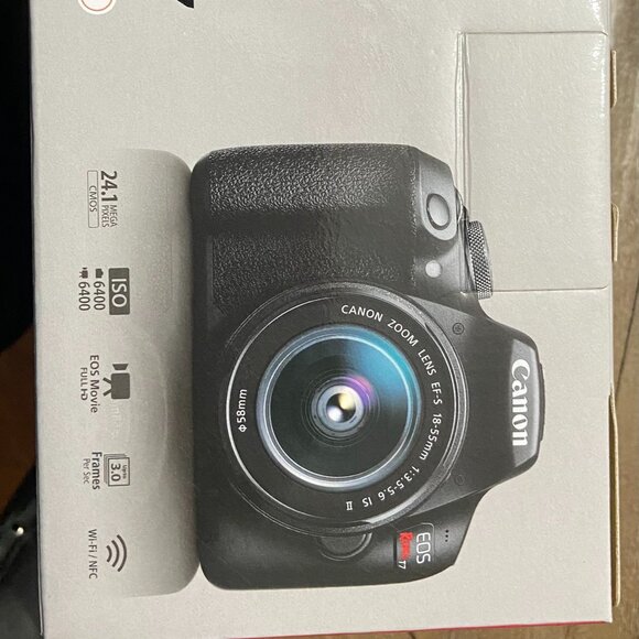 Canon EOS Rebel T7 DSLR Camera with 18-55mm Lens - Picture 1 of 5